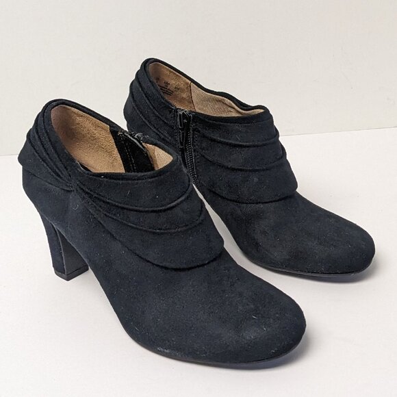 LifeStride Corie Ankle Booties, Black, Women's 6 - Picture 1 of 7